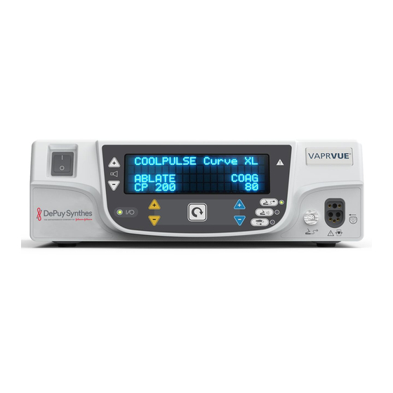 Johnson & Johnson DePuy Mitek VAPR Series Manuals