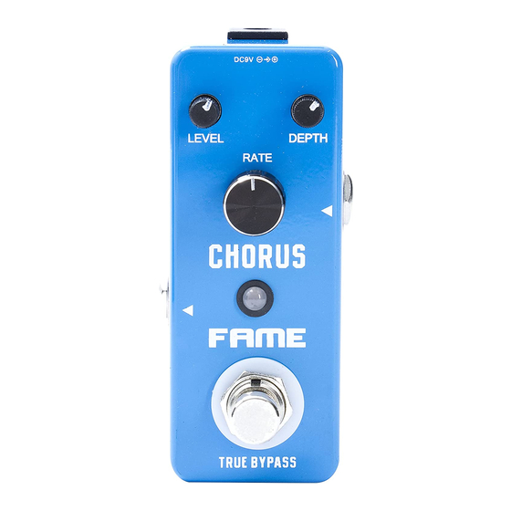 FAME Chorus LEF-304 Manuals