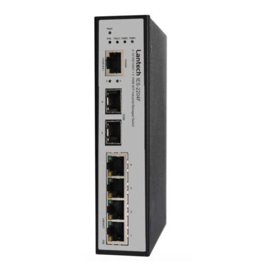 Lantech 2204F Series User Manual