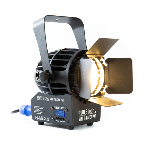 PURElight Mini Theater PAR User Manual