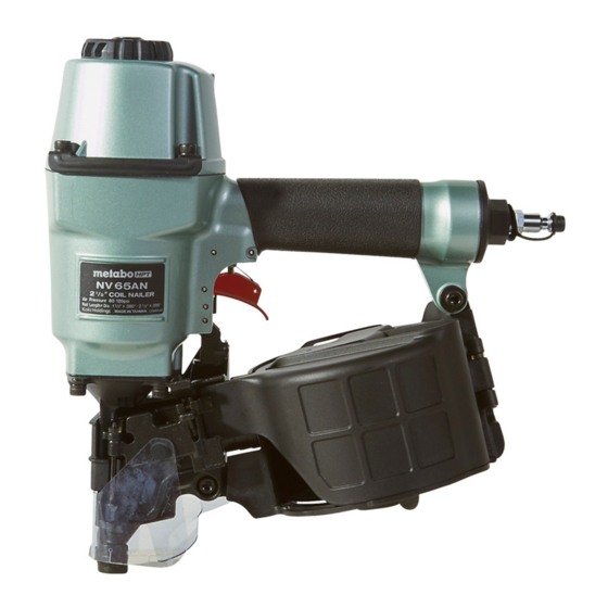 METABO HPT NV 65AN INSTRUCTION AND SAFETY MANUAL Pdf Download | ManualsLib