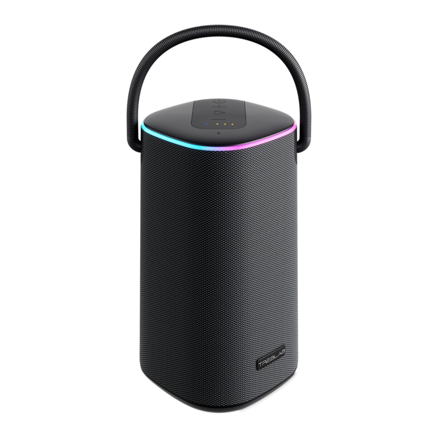 TREBLAB HD-Force - Portable Wireless Bluetooth Speaker Manual | ManualsLib