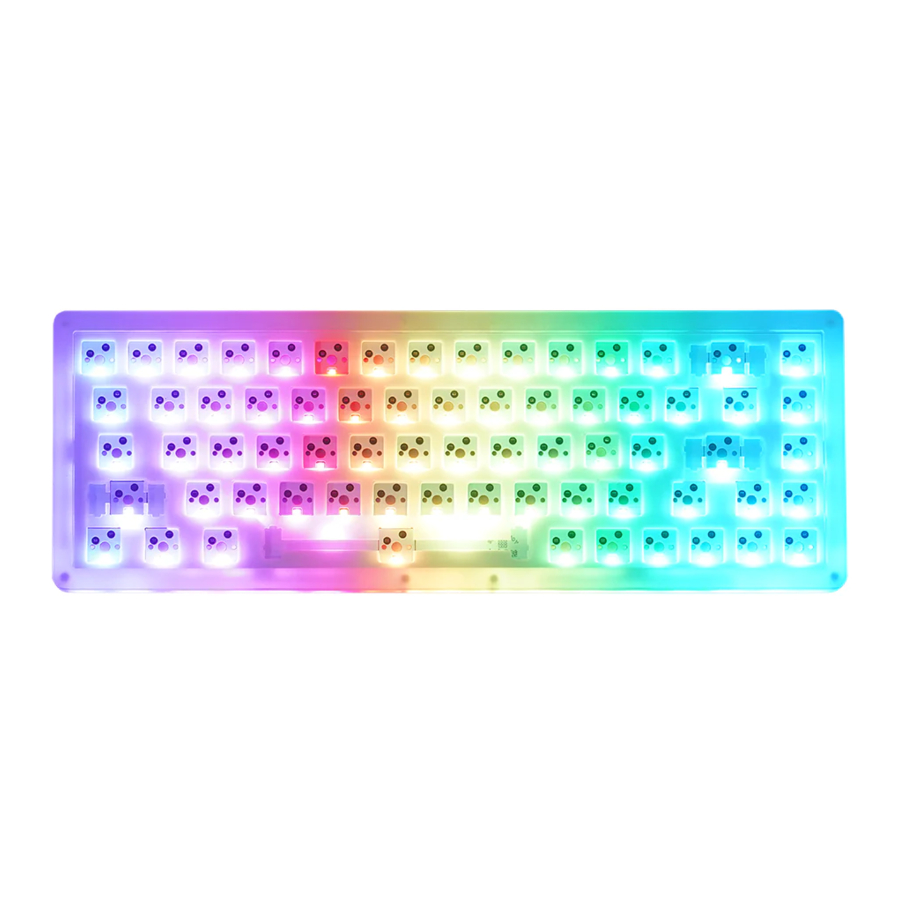 EPOMAKER 680 - Acrylic RGB Wired Mechanical Gaming DIY Keyboard Manual