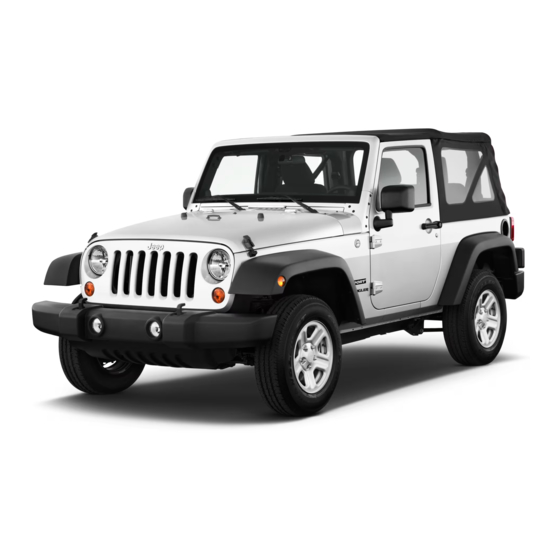 Jeep 2014 Wrangler Buyer's Manual