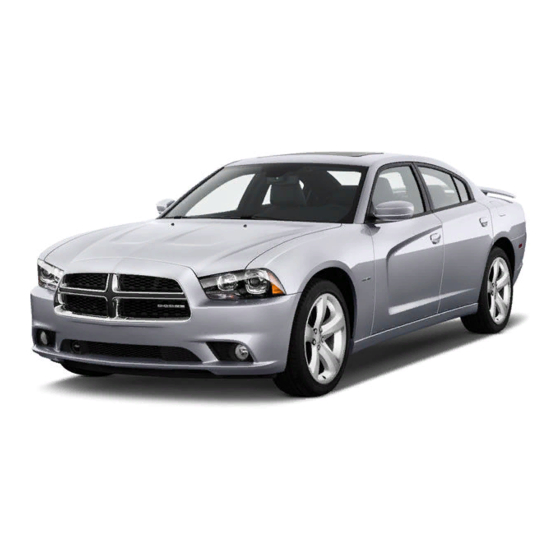Dodge 2014  Charger Owner's Manual