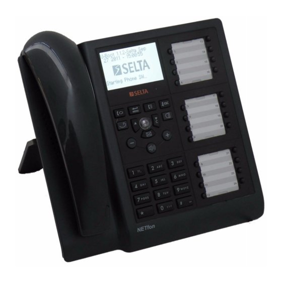 Selta NETfon 330 User Manual