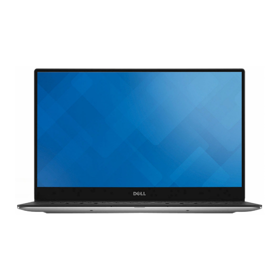 Dell XPS 13 Setup And Specifications