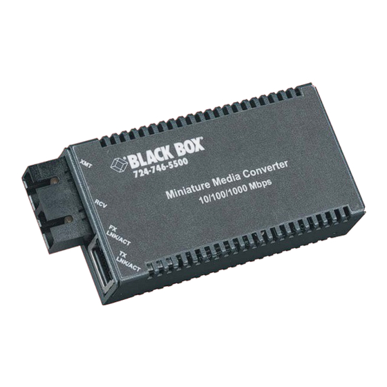 Black Box LGC120A Specifications