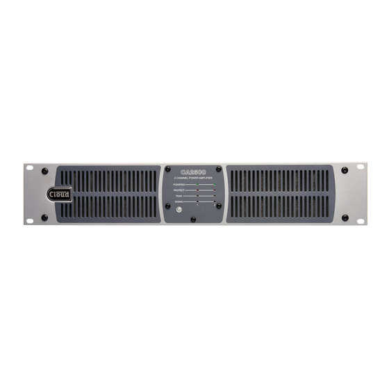 Cloud CV Series Installation And User Manual