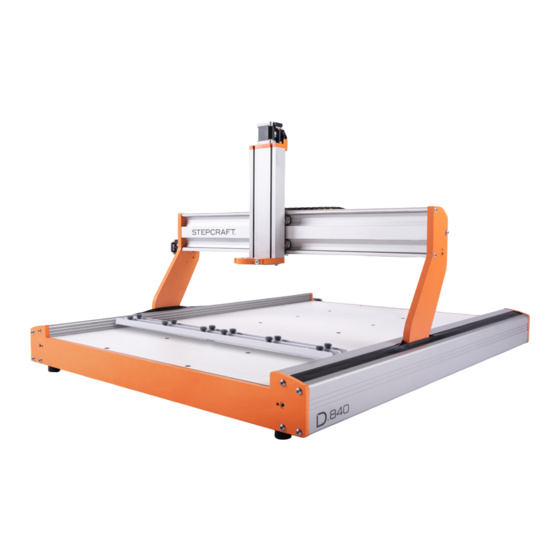STEPCRAFT D Series Manual