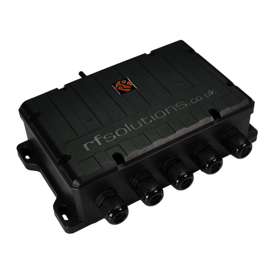 RF SOLUTIONS ELITEFOB-8S4 Quick Start Manual