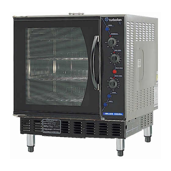 Blue Seal turbofan G32 Service Manual