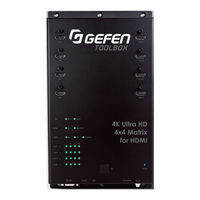 Gefen TOOLBOX GTB-HD4K2K-444-BLK User Manual