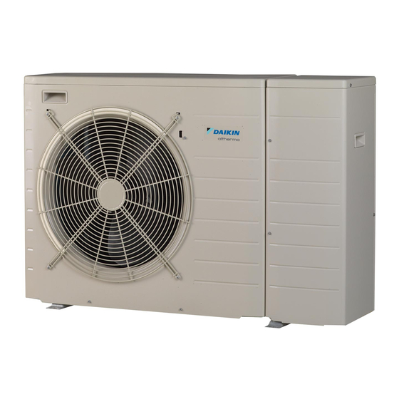 Daikin Altherma EBLQ07CAV3 Installation Manual