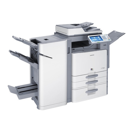 Samsung CLX-9250ND Administrator's Manual