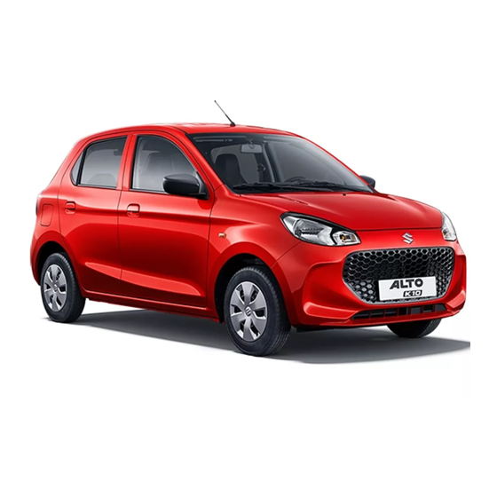 MARUTI SUZUKI Alto Owner's Manual