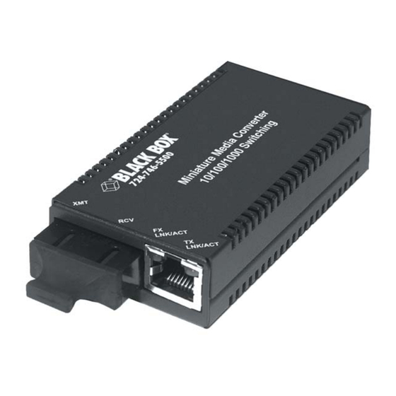 Black Box LGC120A User Manual