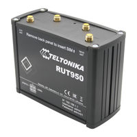 Teltonika RUT950 LTE User Manual