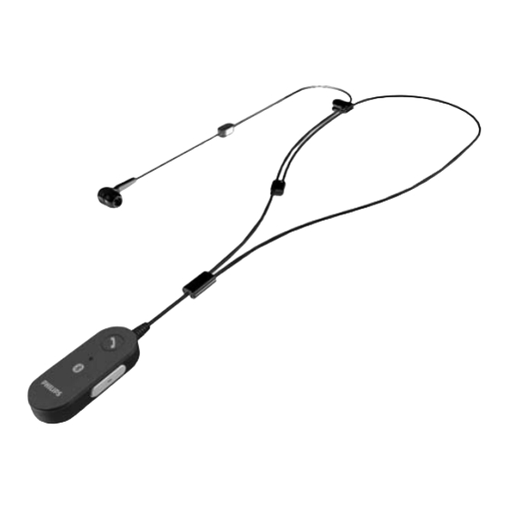 Philips SHB1300 User Manual
