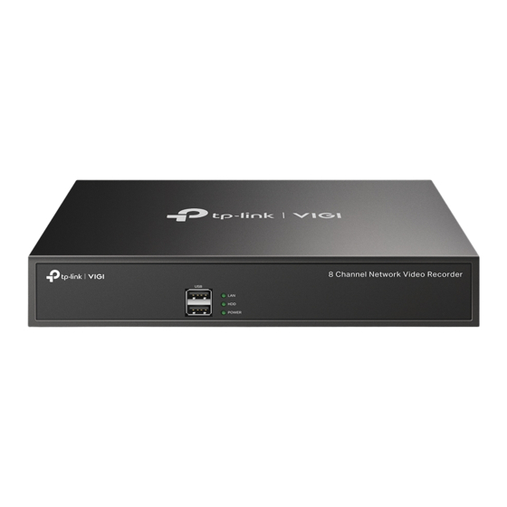 TP-Link VIGI Quick Installation Manual