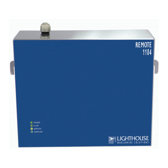 Lighthouse Worldwide Solutions REMOTE 1100 Operating Manual