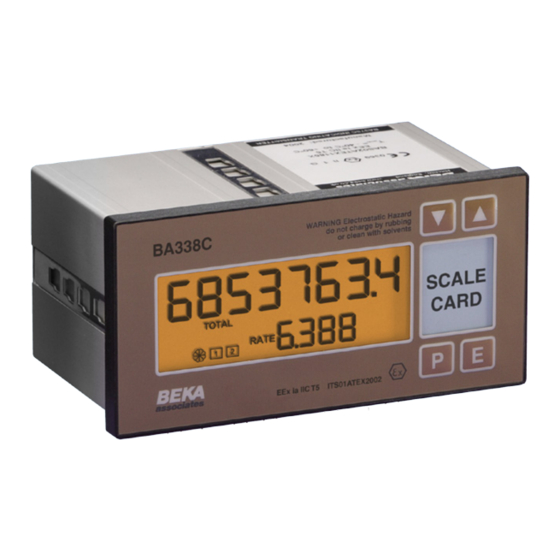 BEKA BA338C Manual