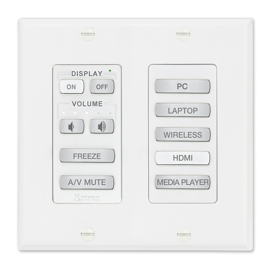 Extron electronics MLC Plus 84 D Setup Manual