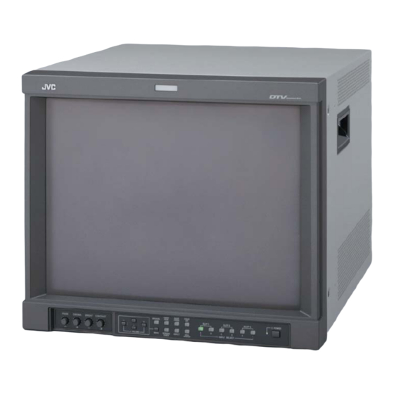 JVC DT-V1910CG HD Monitor Manuals