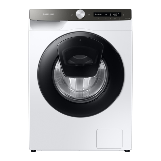 Samsung WW80T504DAB1TL User Manual