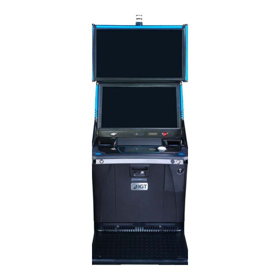 IGT Crystal Slant Cabinet Manual
