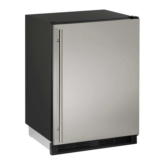 U-Line UHRI124-SS01A User Manual & Service Manual