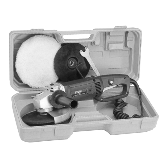 Ryobi CG180SPK Owner's Operating Manual