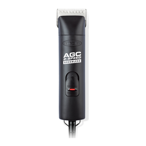 Andis Clipper AGC/AGC2 Parts List