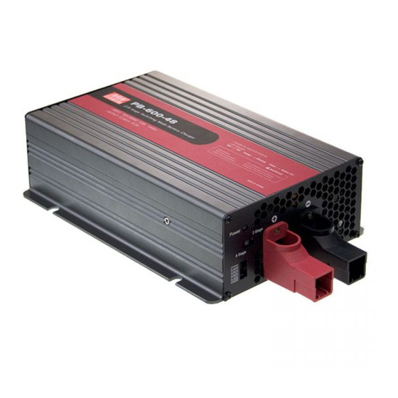 Mean Well PB-600 Instruction Manual