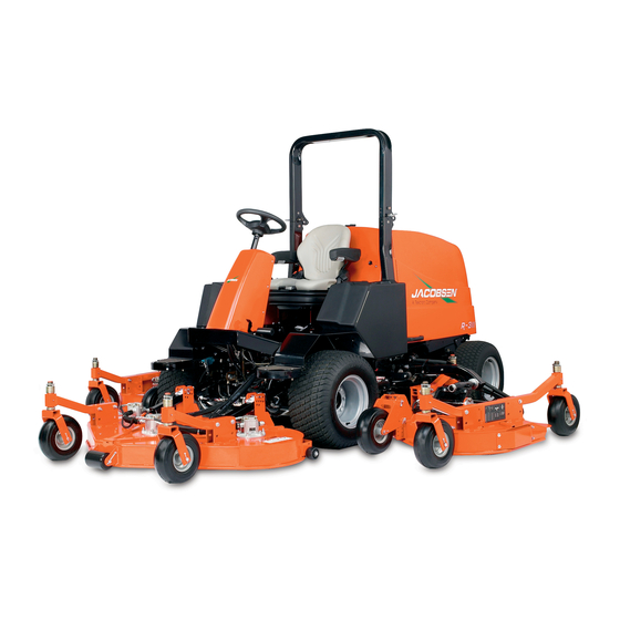 Jacobsen R-311 Rotary Mower 69166 Parts & Maintenance Manual