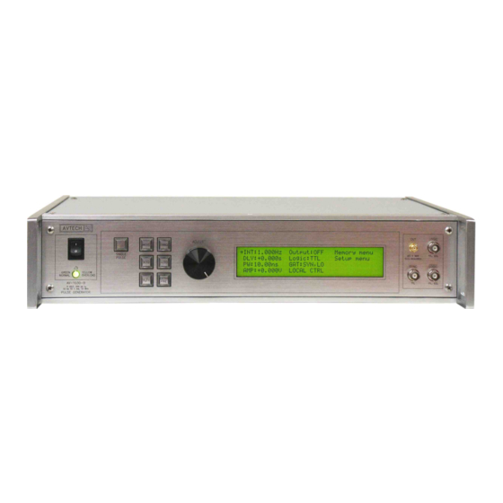 Avtech AV-1030-B Instructions Manual