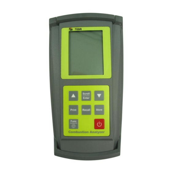 TPI 709R Instruction Manual