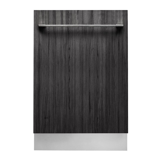 Asko DFI654BXXL.AU Installation Manual