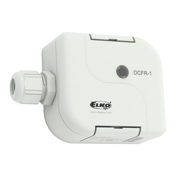 Elko DCFR-1 Quick Start Manual
