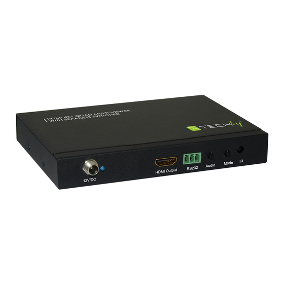 Techly IDATA HDMI-41MV User Manual