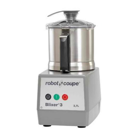 Robot Coupe BLIXER3 Specifications