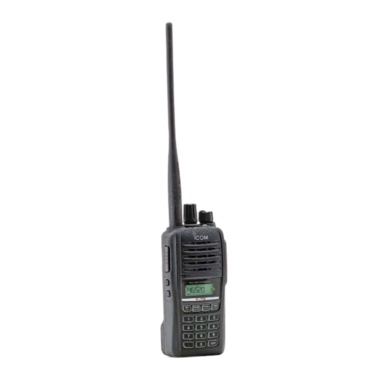 Icom IC-T10 Dual-Band Manual