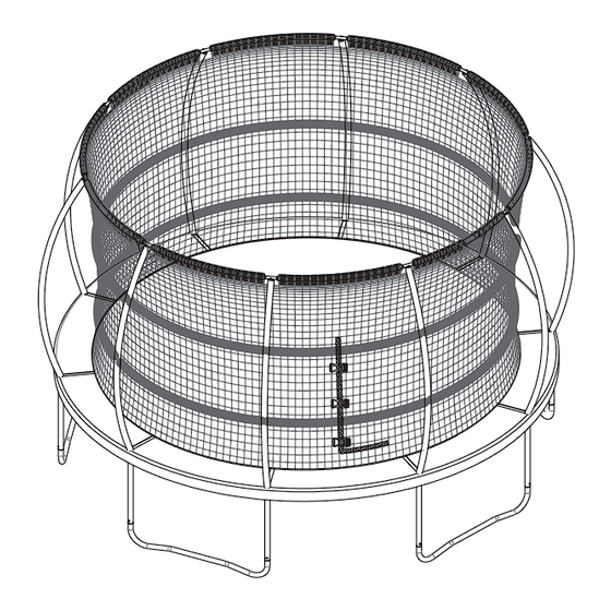 THORPE TX-B7123-12FT Trampoline Enclosure Manuals