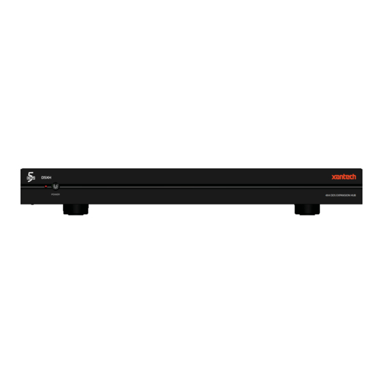 Xantech D5XH Installation Instructions Manual