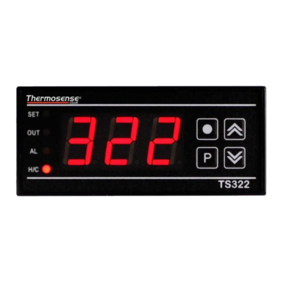 Thermosense TS322 Instruction Manual
