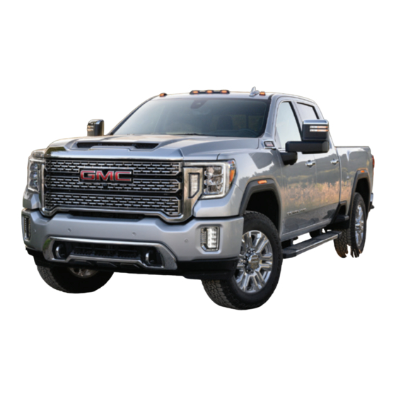 GMC SIERRA 2500 HEAVY DUTY 2022 Getting To Know Manual