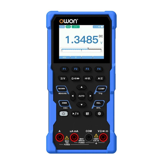 Owon 120 Series Instruction Manual