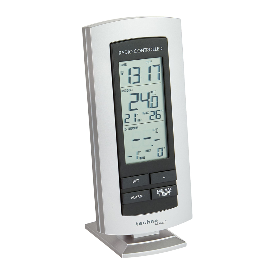 Technoline WS 9140 - TEMPERATURE STATION Manual