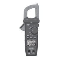 Klein Tools CL810 Instruction Manual