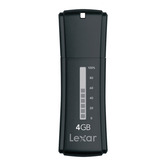 Lexar JUMPDRIVE SECURE II PLUS Datasheet